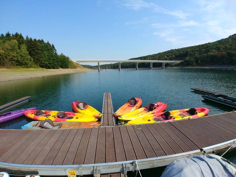 2,5h Stand Up Paddling auf dem Biggesee 2,5h Kajak paddeln auf dem Biggesee