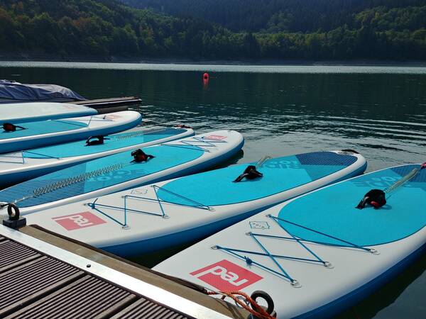 2,5h Stand Up Paddling auf dem Biggesee