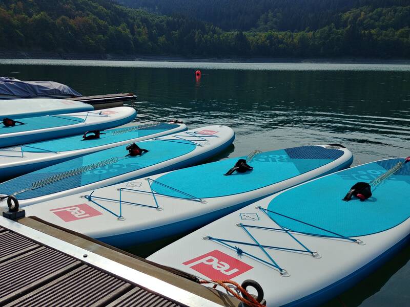 2,5h Stand Up Paddling auf dem Biggesee